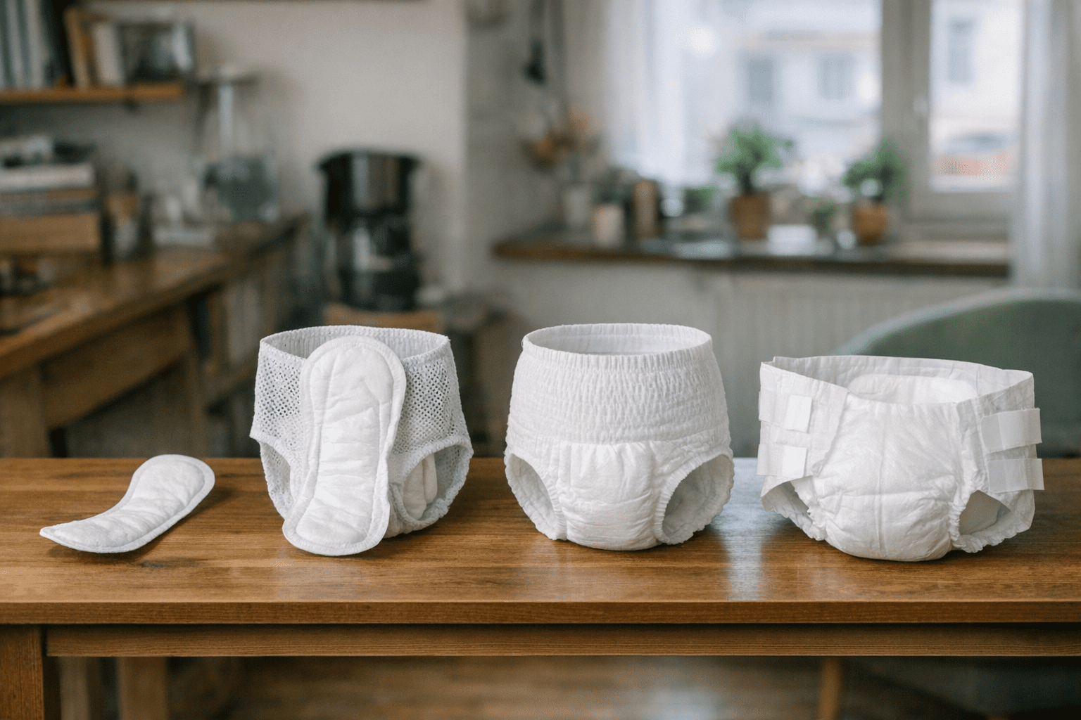 verschiedene Arten von Inkontinenzprodukten für Frauen verschiedene Arten von Inkontinenzprodukten für Frauen