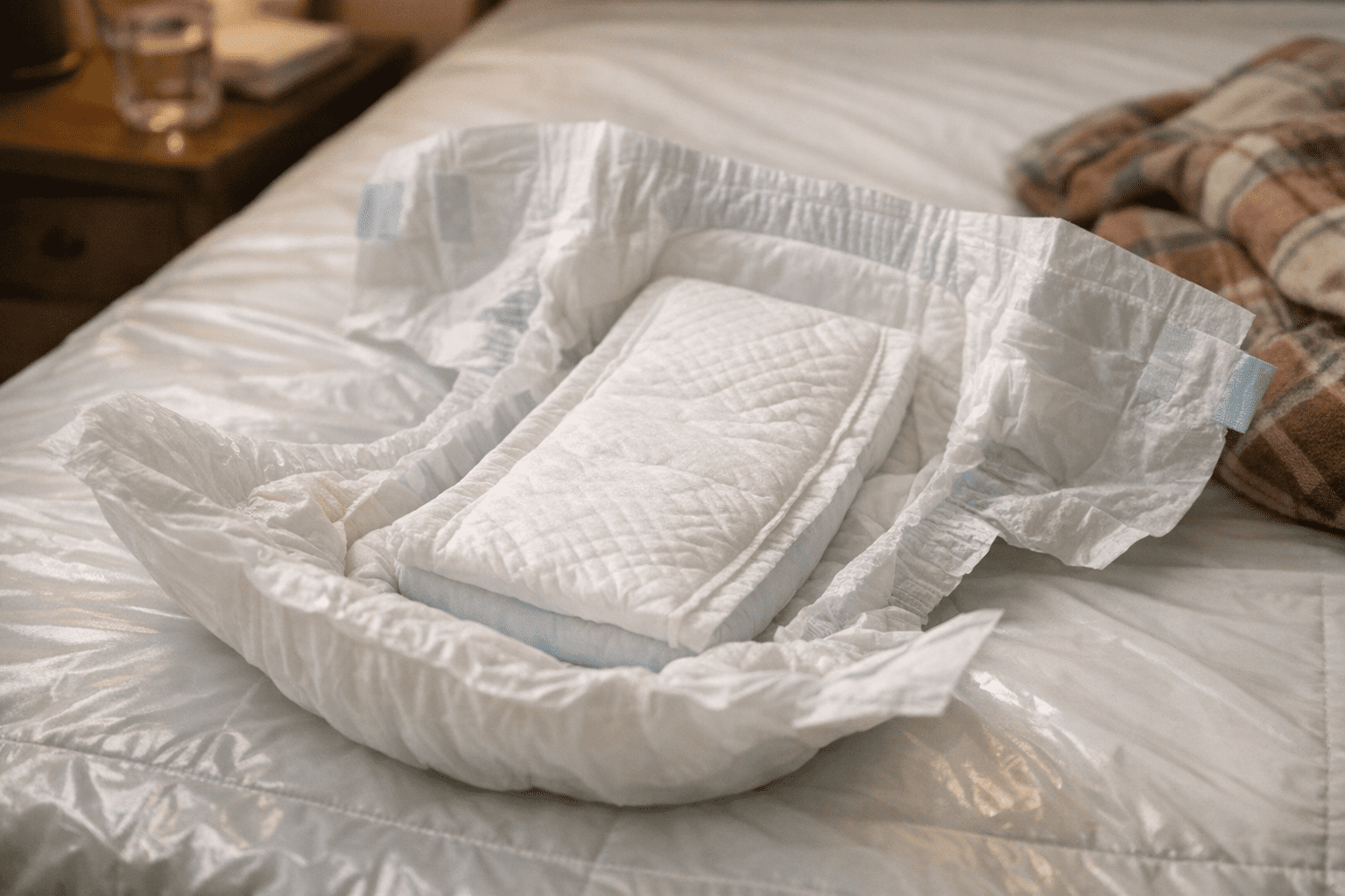 Zusätzliche Saugeinlage und Matratzenschutz Zusätzliche Saugeinlage und Matratzenschutz