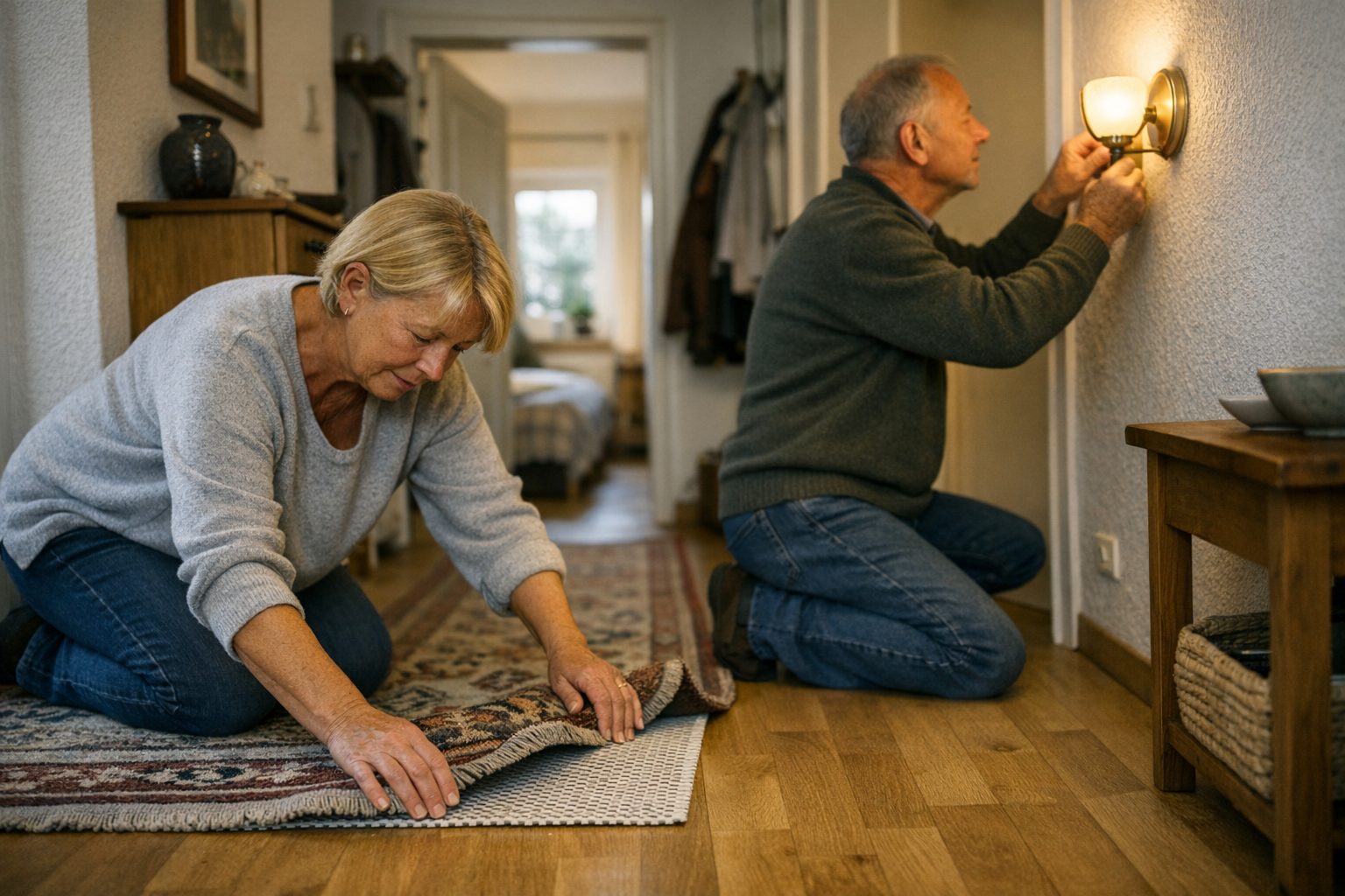 Sturzprävention im Wohnraum Sichere Wohnumgebung mit Maßnahmen zur Sturzprävention