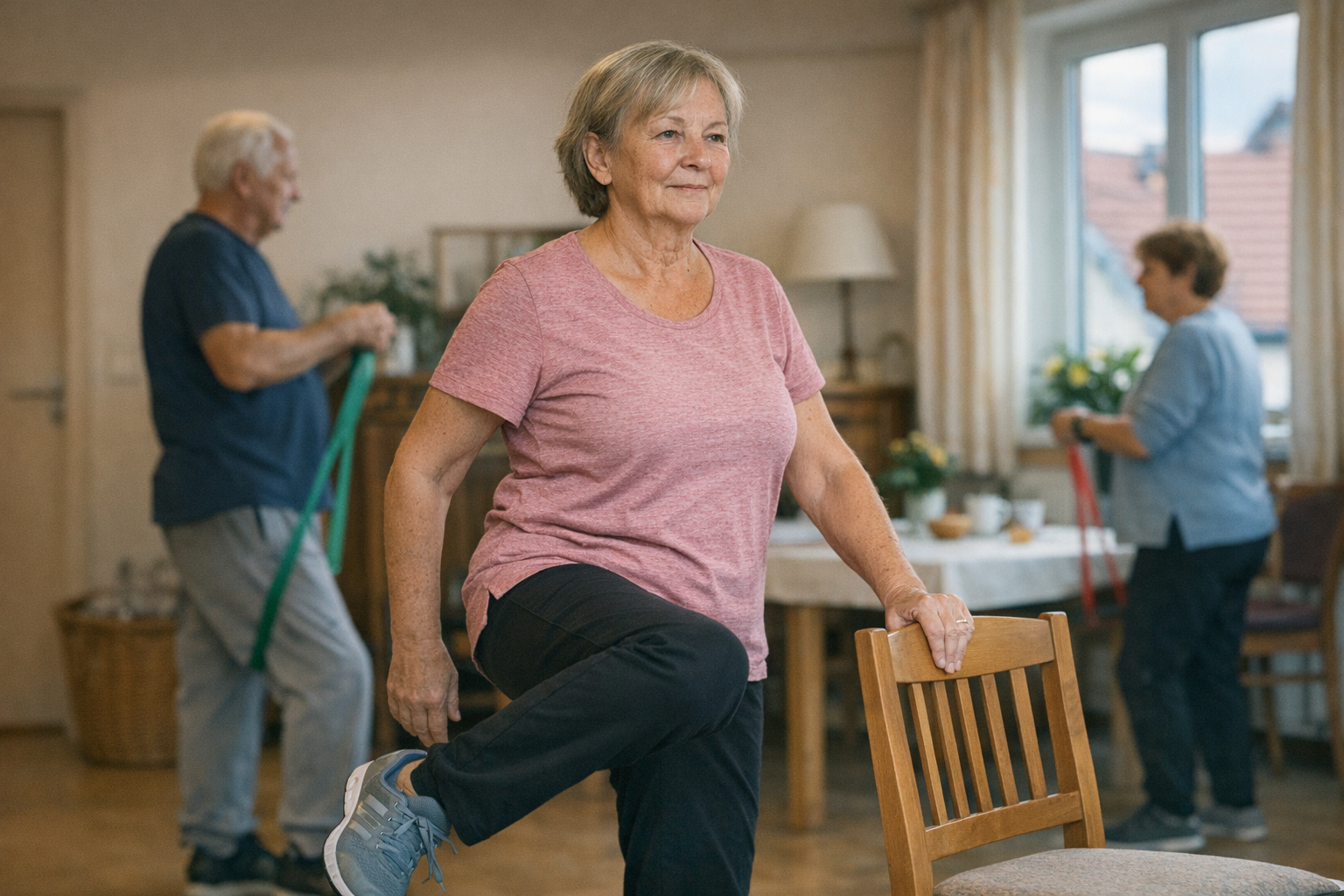 Sanftes Kraft und Gleichgewichtstraining Sanfte Übungen für Kraft und Gleichgewicht im Alltag