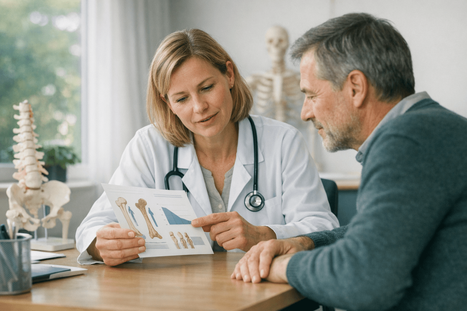 Ärztliches Gespräch zur Knochengesundheit Ärztliches Gespräch zur Knochengesundheit
