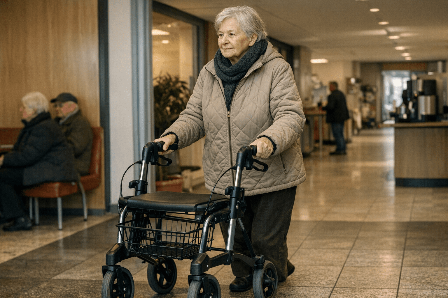 Rollator als sichere Gehhilfe im Alltag Rollator als sichere Gehhilfe im Alltag