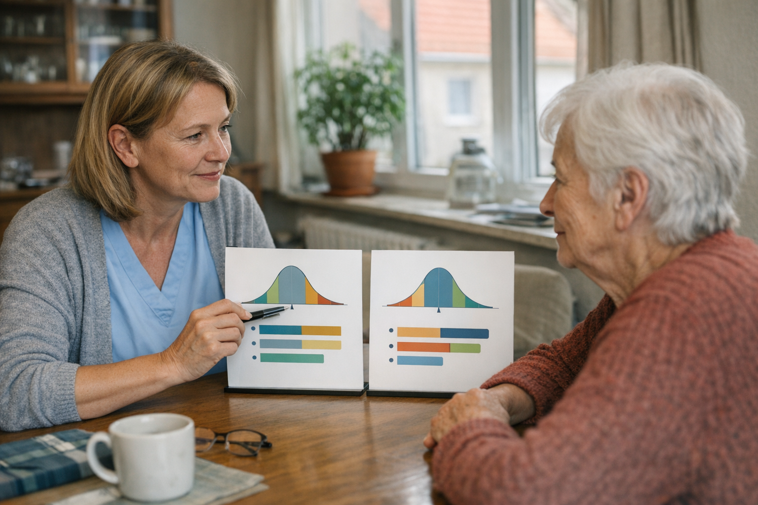T Score und Z Score verständlich vergleichen Vergleich von T Score und Z Score in einer verständlichen Darstellung
